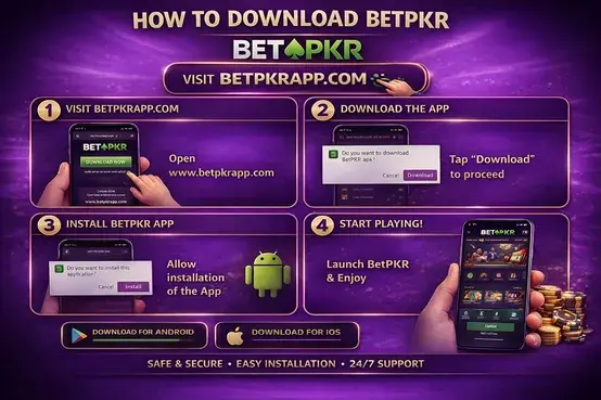 BetPKR APP Download Page
